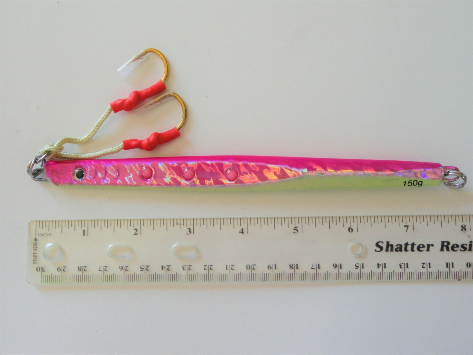 Speed Jigs 6 Pieces 5.25oz/150g Vertical Butterfly Saltwater Lures + FREE BAG - Image 5