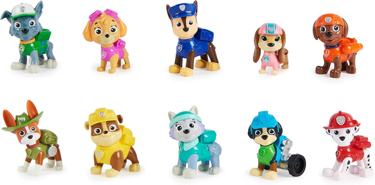 10th Anniversary All Paws on Deck Toy Figures Gift Pack with 10