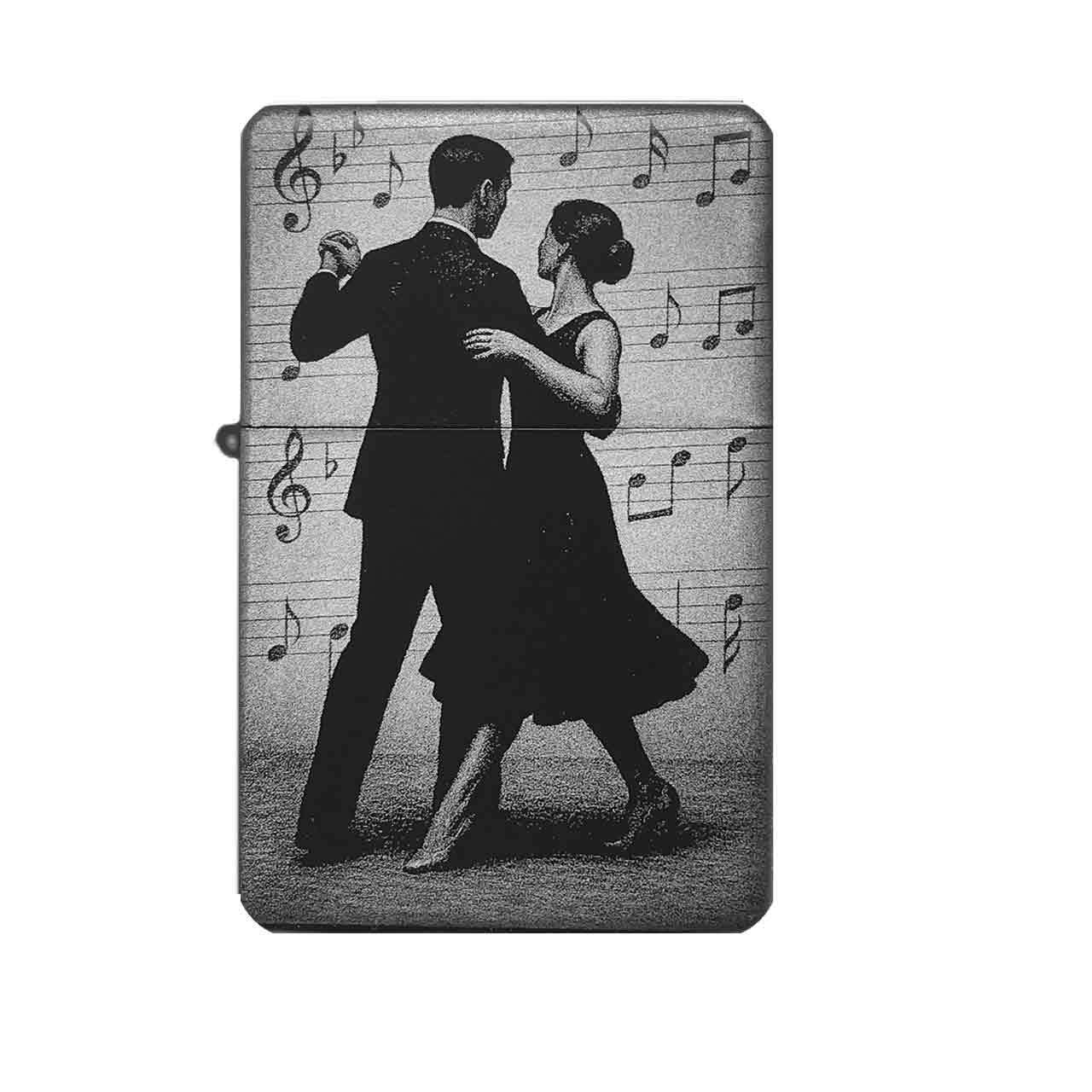 Encendedor de baile bailarín danza + texto grabado propio personalizable