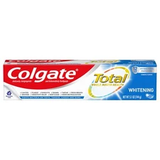 Colgate Total Whitening Gel Toothpaste, Mint Toothpaste, 5.1 oz Tube