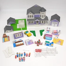 Lewis Galoob My Pretty Dollhouse Large Mixed Lot Like Polly Pockets Vintage 1994