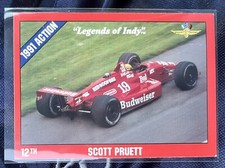 Scott Pruett Legends Of Indy 1992 Card #13 Indianapolis Motor Speedway