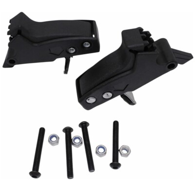2 PCS CLIPS WITH MITER SAW STAND MOUNTING BRACKETS FOR DE-WALT DW7231 MOUNTING W