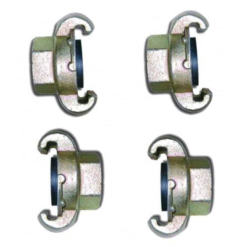 Manguera de compresor 3/4" acoplamiento, abrazaderas, cable Whipcheck 3/8" 1/2" 1" QR para planta - Imagen 70 de 81