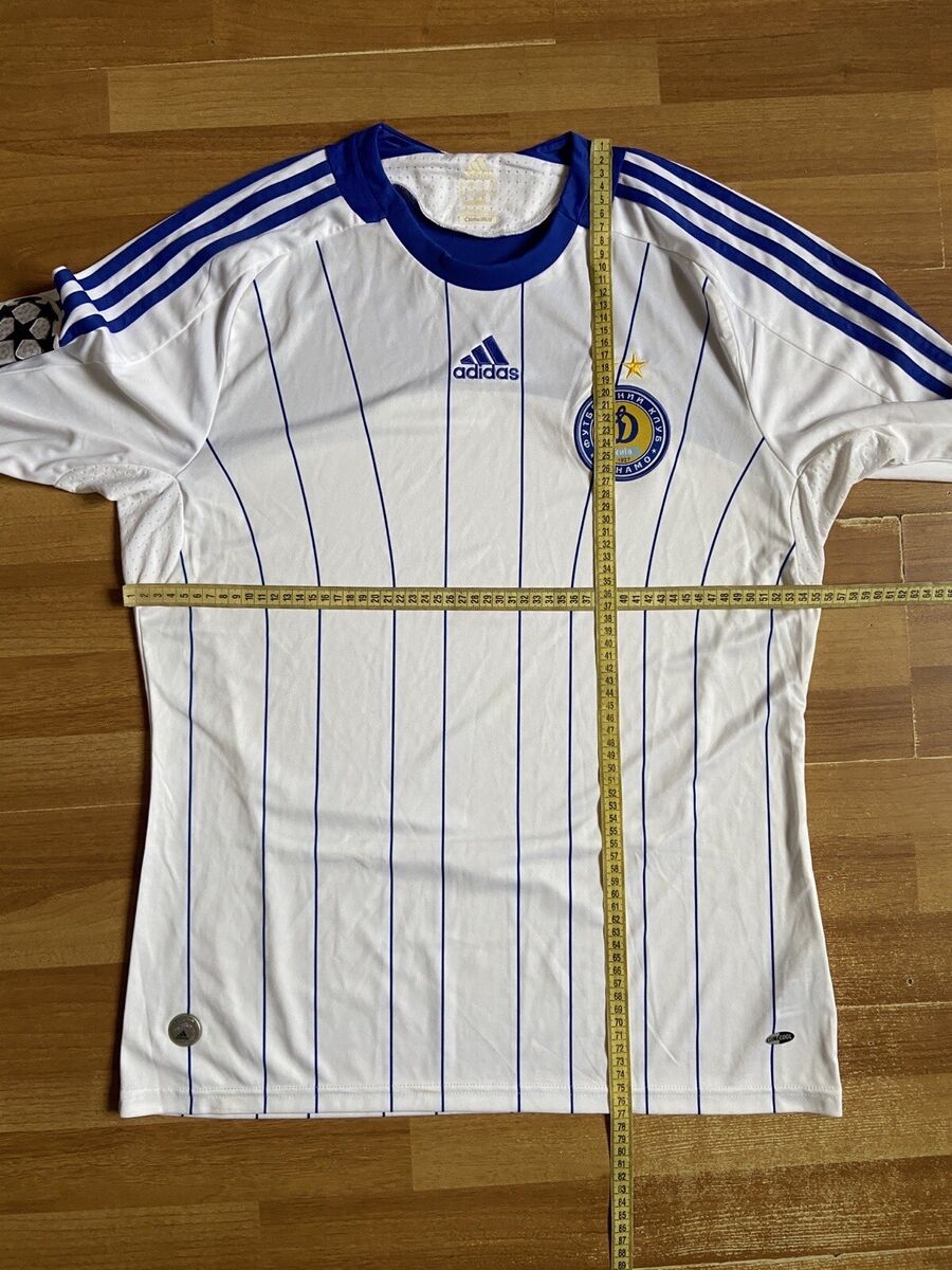 DYNAMO KYIV 2009 2010 HOME SHIRT JERSEY LONG SLEEVE ADIDAS DYNAMO KYIV 2009 2010 HOME SHIRT JERSEY LONG SLEEVE ADIDAS