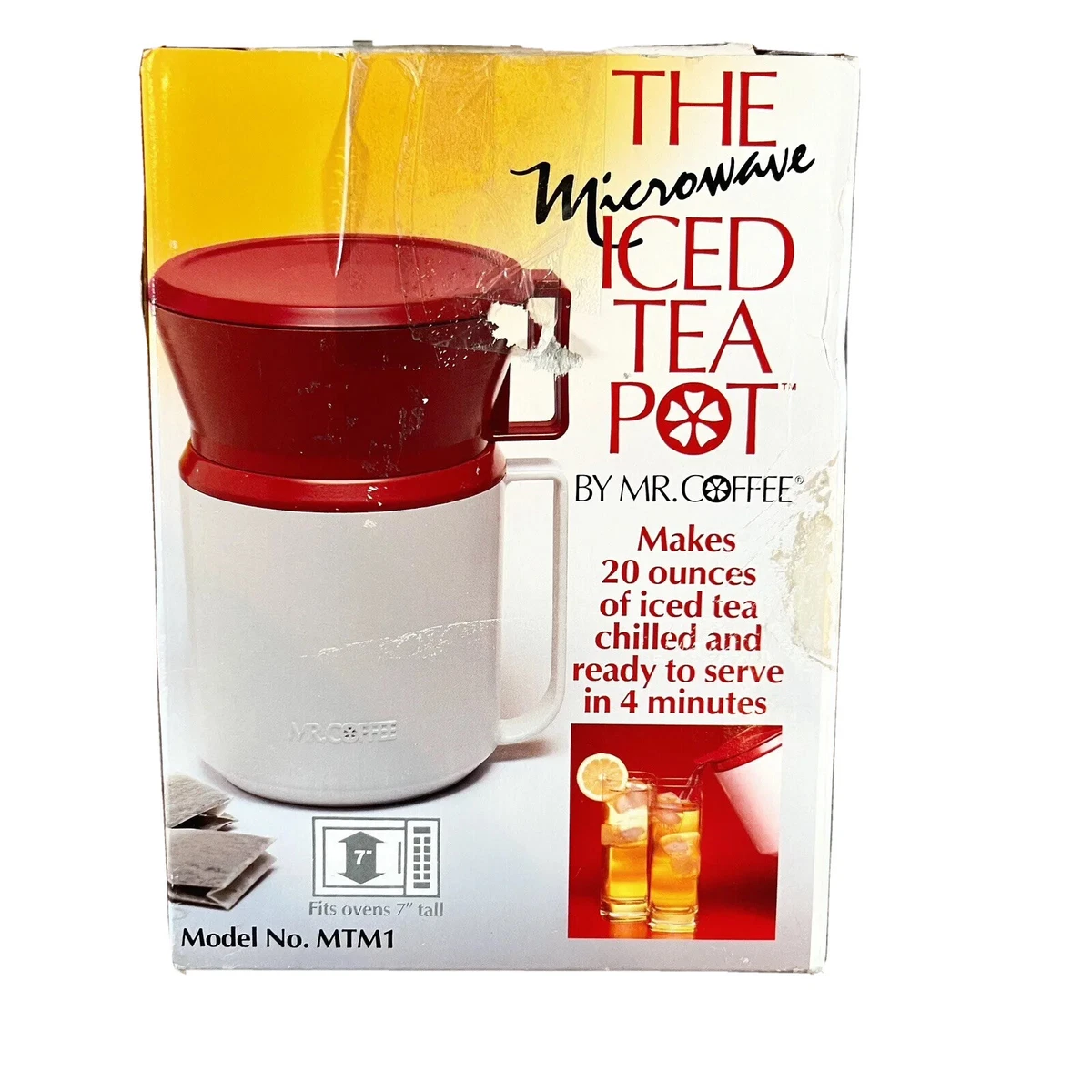 Mr Coffee Ice Tea Maker Red