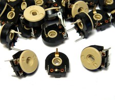 20x Preh-Trimmer / Print-Abgleich-Potentiometer, 22 kOhm lin, 15 x 17 mm, NOS