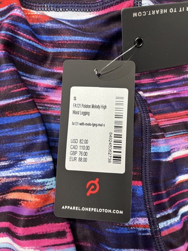 NEW Peloton REVERSIBLE Melody High Waist Leggings Womens Size Small - Picture 10 of 14