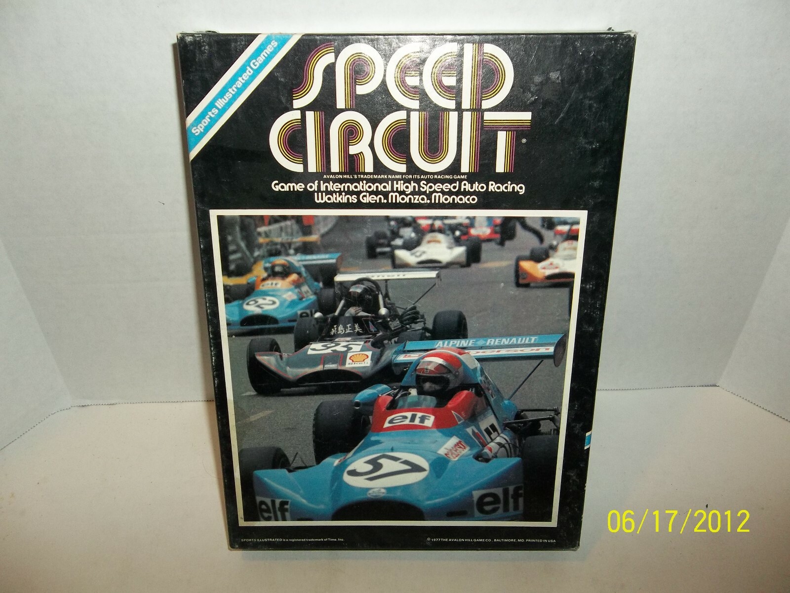 Sports Illustrated Games Speed Circut Racing Game Complete Preowned