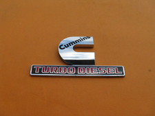 Dodge Ram Turbo Diesel Cummins Side Fender Door Emblem Logo Badge Symbol A42445