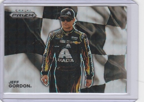 Jeff Gordon #CF5 2022 Panini Prizm Nascar Checkered Flag card