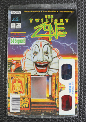 1992 Now The Twilight Zone #9 3D WITH Glasses NEWSSTAND SEALED NEW
