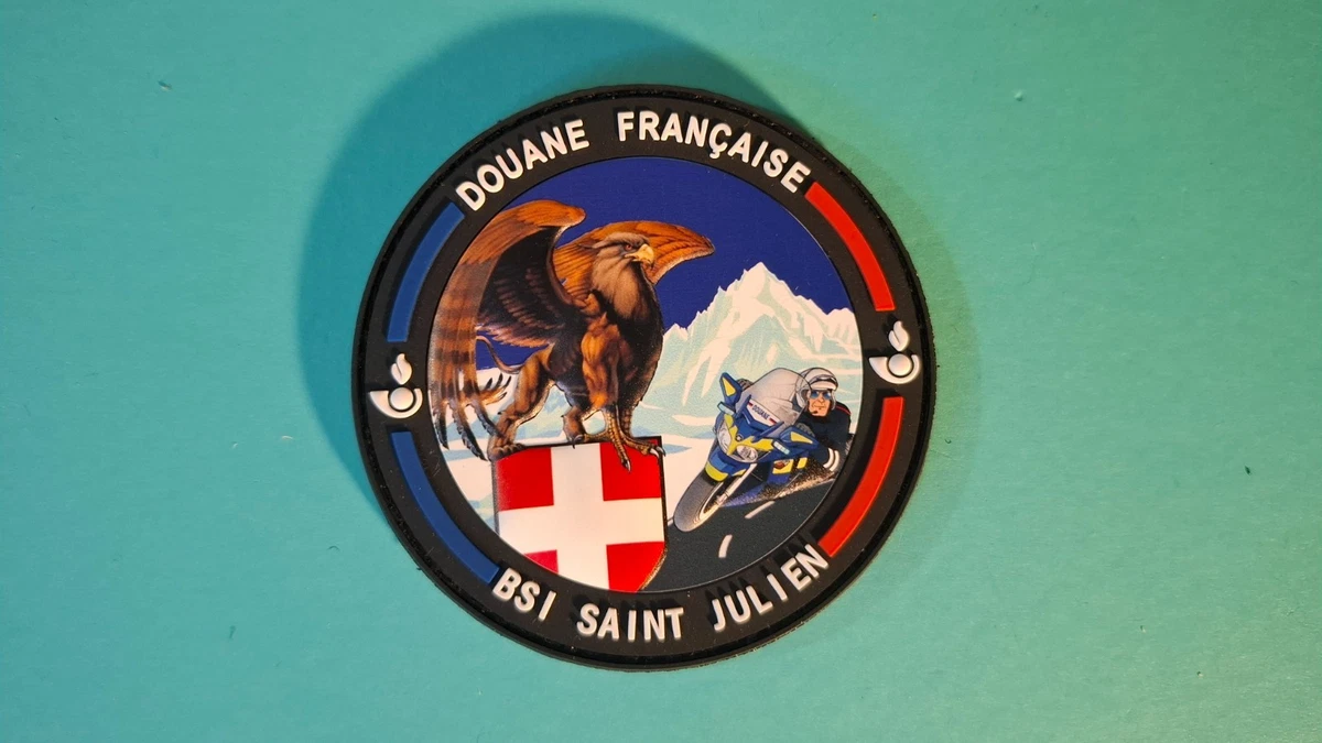 Insigne Douanes Françaises – Officier De Tir – ABP – Original – Occasion (porté)