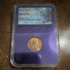 1947-D Lincoln Wheat Small Cent NGC MS66 RD Bea Purple Label Cert 8325511-001