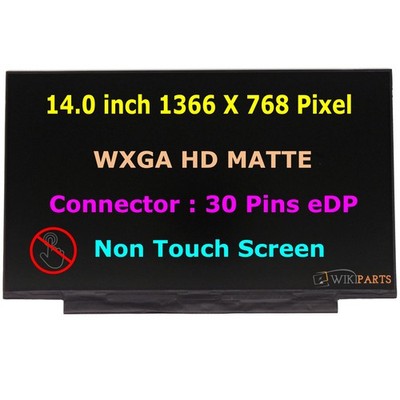 14 Zoll LCD Bildschirm HD Panel HP 14-CF0006NL Ersatz Laptop Display 30-PINs
