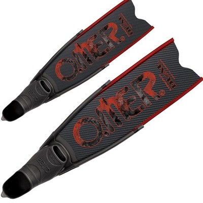 Omer Stingray Dual carbon carbon fins