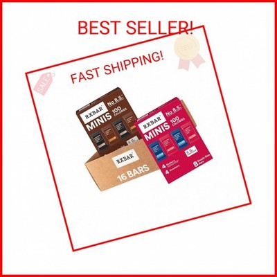 RXBAR Minis Protein Bars, Snack Bars, Variety Pack (16 Count)