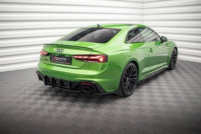 Diffusor Flaps passend für Audi RS5 F5 FL roter Kern