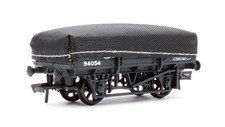 Bachmann 33-088B 5 Plank China Clay Wagon GWR Grey with Tarpaulin Cover 94054