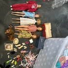 Barbie 1960 Vintage Estate Set Of Carriers, Clothes Accessories, Barbies &Heads