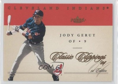 2004 Fleer Classic Clippings Gold 63/150 Jody Gerut #72 0a1