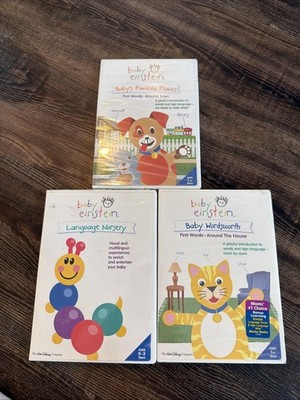 Baby Einstein DVD Lot Of 3