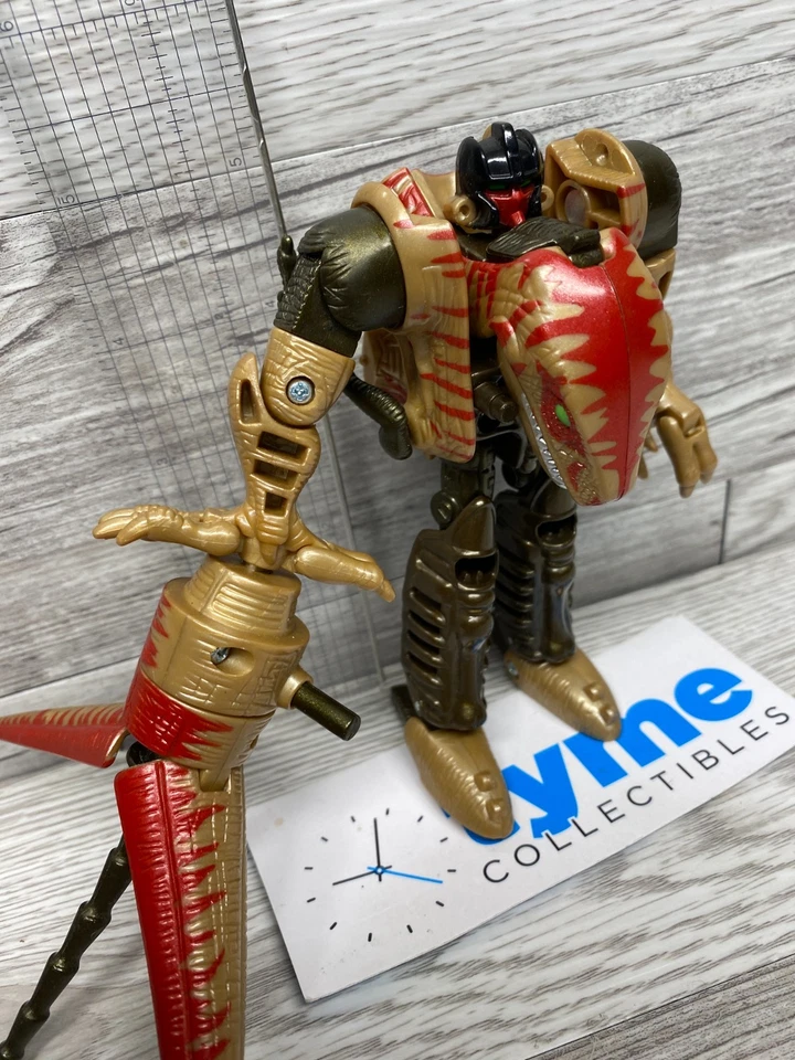 TRANSFORMERS Beast Wars 1999 DINOBOT - FOX KIDS EXCLUSIVE  Vintage - Image 2 of 4