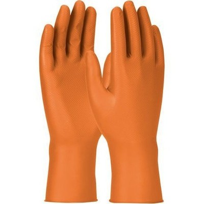PIP 67-307/2XL Grippaz Engage 7 Mil Orange Nitrile Gloves 2XL 50/Box