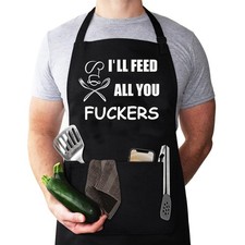 Aprons for Men, Mens Apron, Funny Aprons for Men, Husband Birthday Gift, Gift...