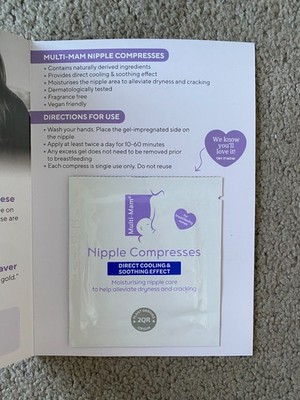 New Multi-Mam Nipple Compresses 1 Sample Pack
