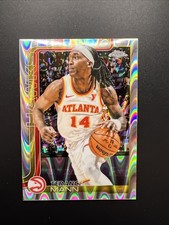 2025-26 Topps Chrome TERANCE MANN Base RAYWAVE REFRACTOR Hawks #9