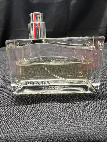 Prada Amber Eau De Parfum 2.7 oz/ 80 ML- 50% Full, Tester