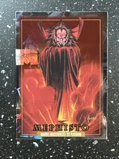2024 Upper Deck Marvel Masterpieces 1992 92 Platinum HOLOFOIL MEPHISTO #54