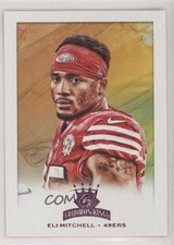 2021 Panini Chronicles Gridiron Kings Pink Elijah Mitchell Eli #GK-17 0t3i