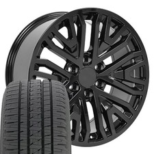 Set4 Oe Cv37 20x9 Gloss Black Wheels Bridgestone Tires 6x139.7 Set4 Oe Cv37 20x9 Gloss Black Wheels Bridgestone Tires 6x139.7