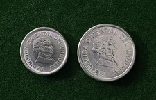 1994 10 & 20 Centesimos Uruguay Coins in Excellent Condition