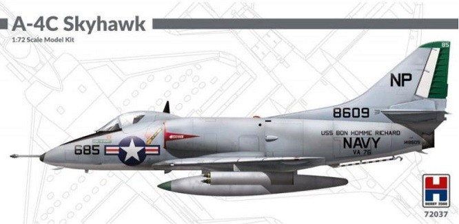Hobby 2000 72037 - 1:72 Douglas A-4C Skyhawk - New