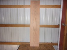 RED OAK WOOD KILN DRIED LUMBER 53 7/8"X 11"X 15/16" BOARD D35D RECLAIMED WIDE
