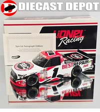 AUTOGRAPHED BRENDEN BUTTERBEAN QUEEN 2024 BEST REPAIR TRUCK 1/24 ARC DIECAST