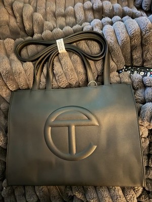 Telfar bag medium black New With tags And Dustbag