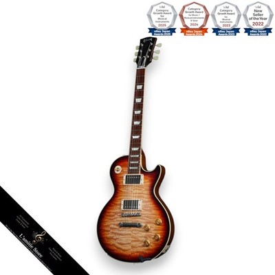 Gibson Custom Shop Les Paul Standard R8 Quilt Maple Bourbon Burst 2016
