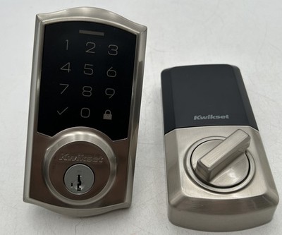 Kwikset SmartCode 270 Touchpad Electronic Deadbolt - Satin Nickel