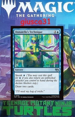 Magic - Donatello`s Technique - Uc/Hexerei - Teenage Mutant Ninja Turtles -EN/NM