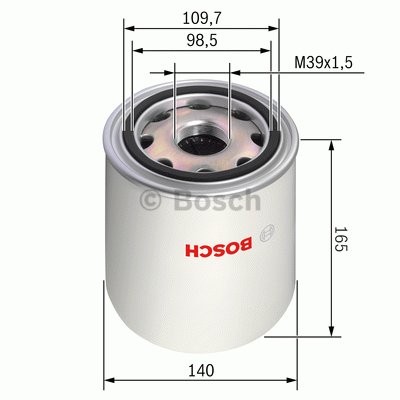LUFTTROCKNERPATRONE DRUCKLUFTANLAGE BOSCH 0 986 628 254 P FÜR MAN TGA,TGS,F 90 - Bild 6 von 10
