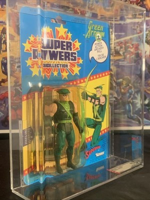 Super Powers Green Arrow 1985 Kenner Series 2/23 Back AFA Graded 80 Y-NM