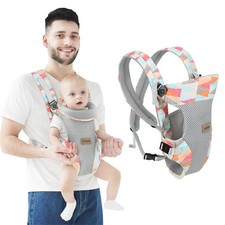 Portabebes Cuatro En Uno Ergonomico Y Portatil Para Ninos Y Bebes Lujo