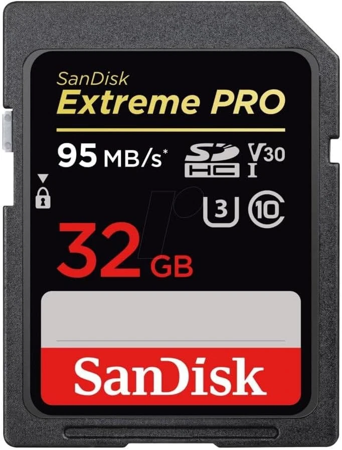 SanDisk Extreme PRO 32GB SDHC Memory Card up to 95MB/s UHS-1 Class 10, U3, V30 - Image 3 of 4