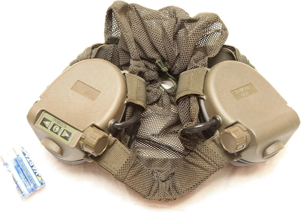 Original. 6M2 * (gssh-01). Active protection headphones of Russian