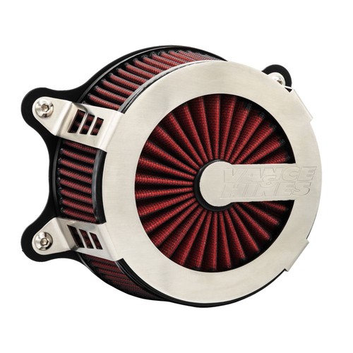 Vance & Hines Cage Fighter Intake Brshd For Harley Dyna Wide Glide FXDWG 1999-08 - Picture 1 of 4