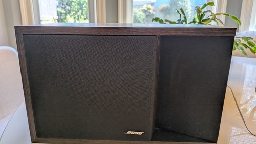 Bose 201 Series II Direct Reflecting Speaker RIGHT Walnut Tested Working USA